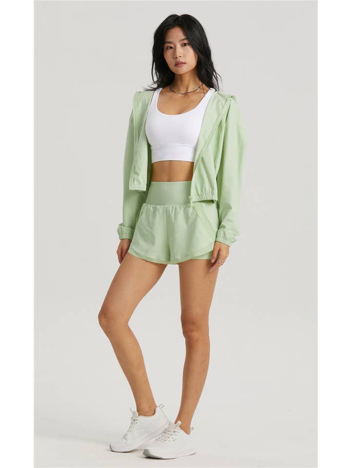 91thelabel - Wholesale Athletic Shorts - Women's - Revival Mesh Classic Summer Shorts