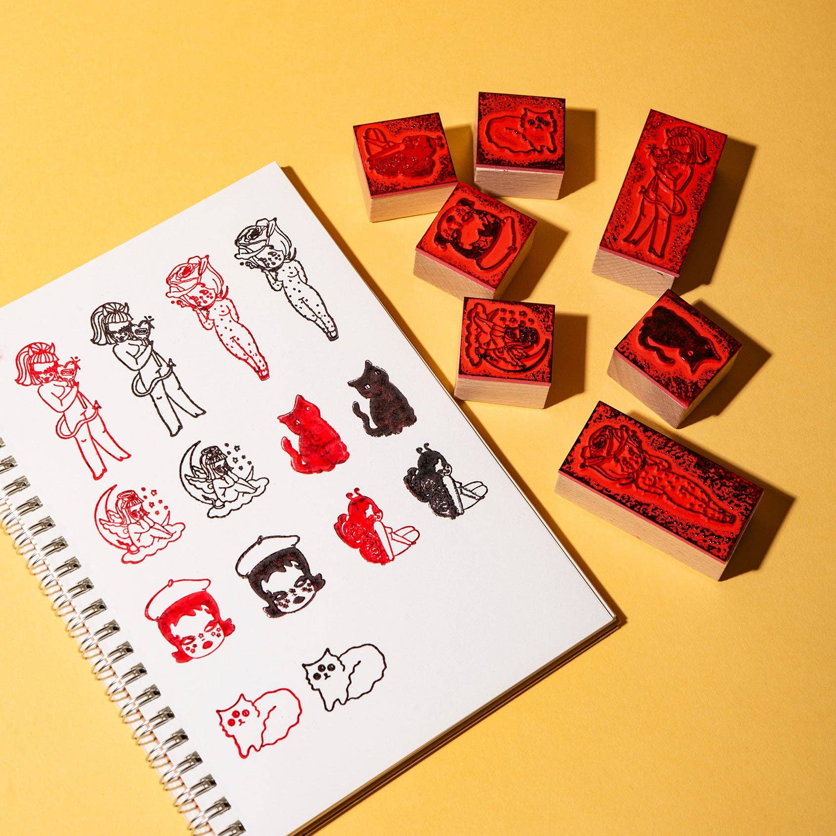Valfre – wholesale Rubber/decorative stamp – Valfre Stamp Set of 77