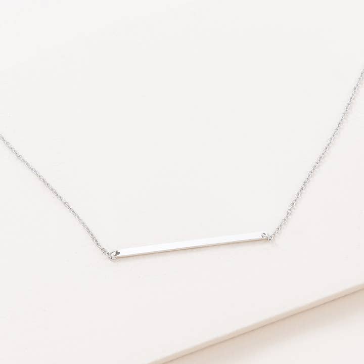 Lovoda - Wholesale Pendant/Charm Necklace - Modern Minimalist Bar Necklace (14K)3