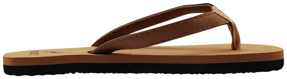 Eastern Off Price - Wholesale Flip Flops - Women's - Soft Cushioned Footbed Flip Flop Thong Sandal 41625 - Camel2