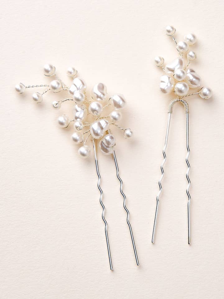 Miranda Haarspelden (Set van 2) voor wholesale door Dareth Colburn Designs