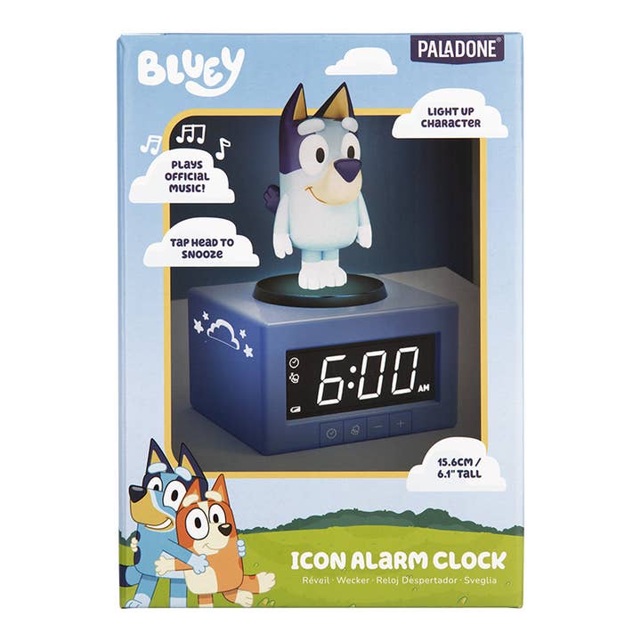 Paladone UK – wholesale Alarm clock – Bluey Icon Alarm Clock3