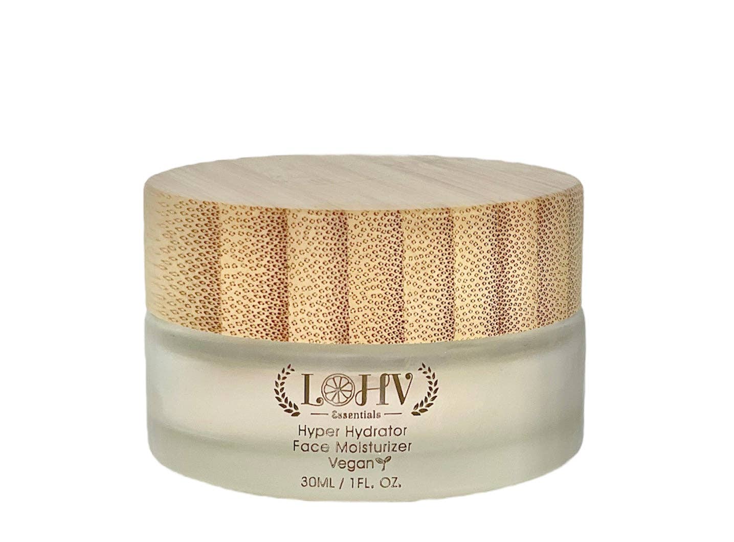 LOHV ESSENTIALS – Engroshandel Fugtighedscreme til ansigtet – PREMIUM 100% VEGAN HYPER HYDRATOR FACE MOISTURIZER med hyaluronsyre + SPF 30