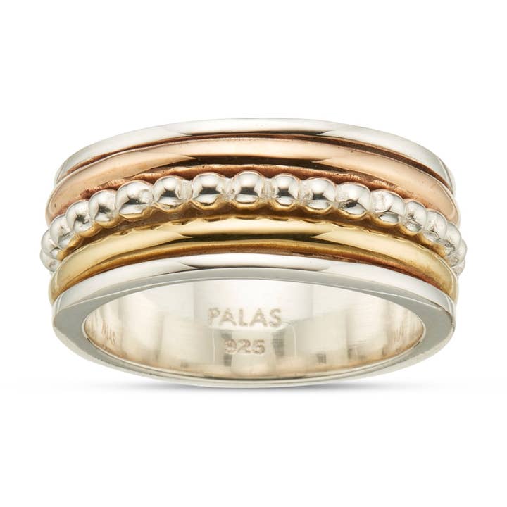 Gudinde meditation spinning ring for engroshandel hos Palas Jewellery