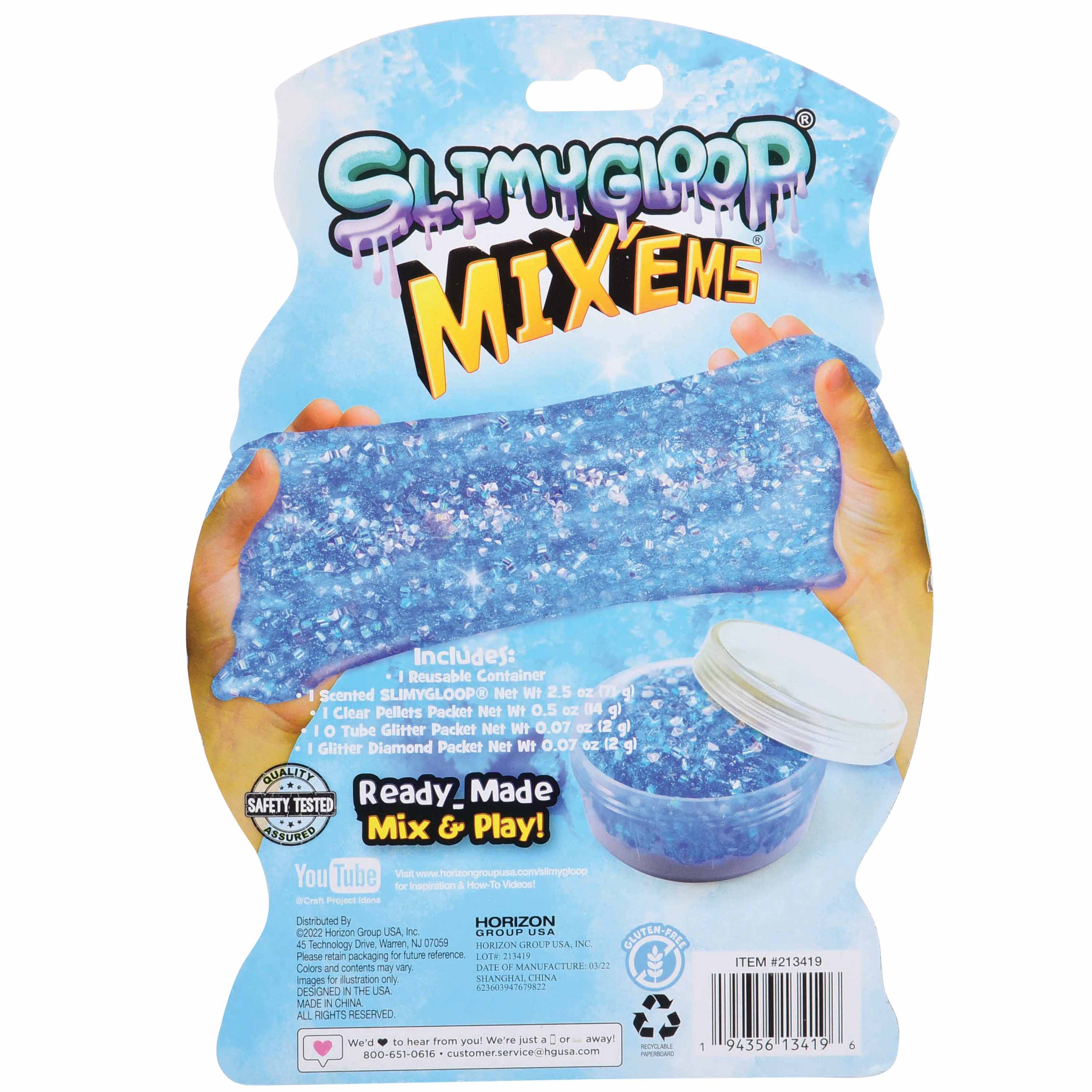 US Toy Company - Wholesale Putty/Slime - Kids - Sg Mix'Ems 6 unit PDQ display2