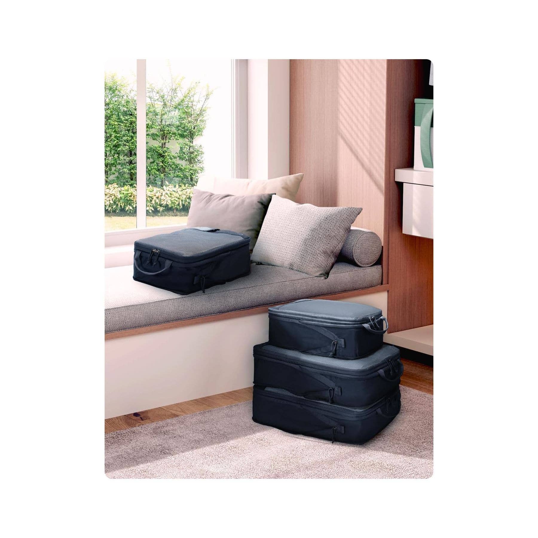 NARWEY INC - Wholesale Packing Cube - 4pcs Compression Packing Cubes, Suitcases Organiser Bag26