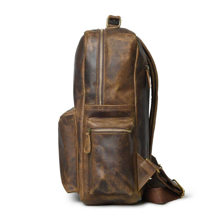 Classy Leather Bags – Großhandel Rucksack – Unisex – Barclay Buffalo Rucksack6