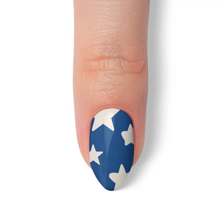 FYNE BODY - Wholesale Press-on/fake nails - Glitter Beam 4th of July Press-On Nails11