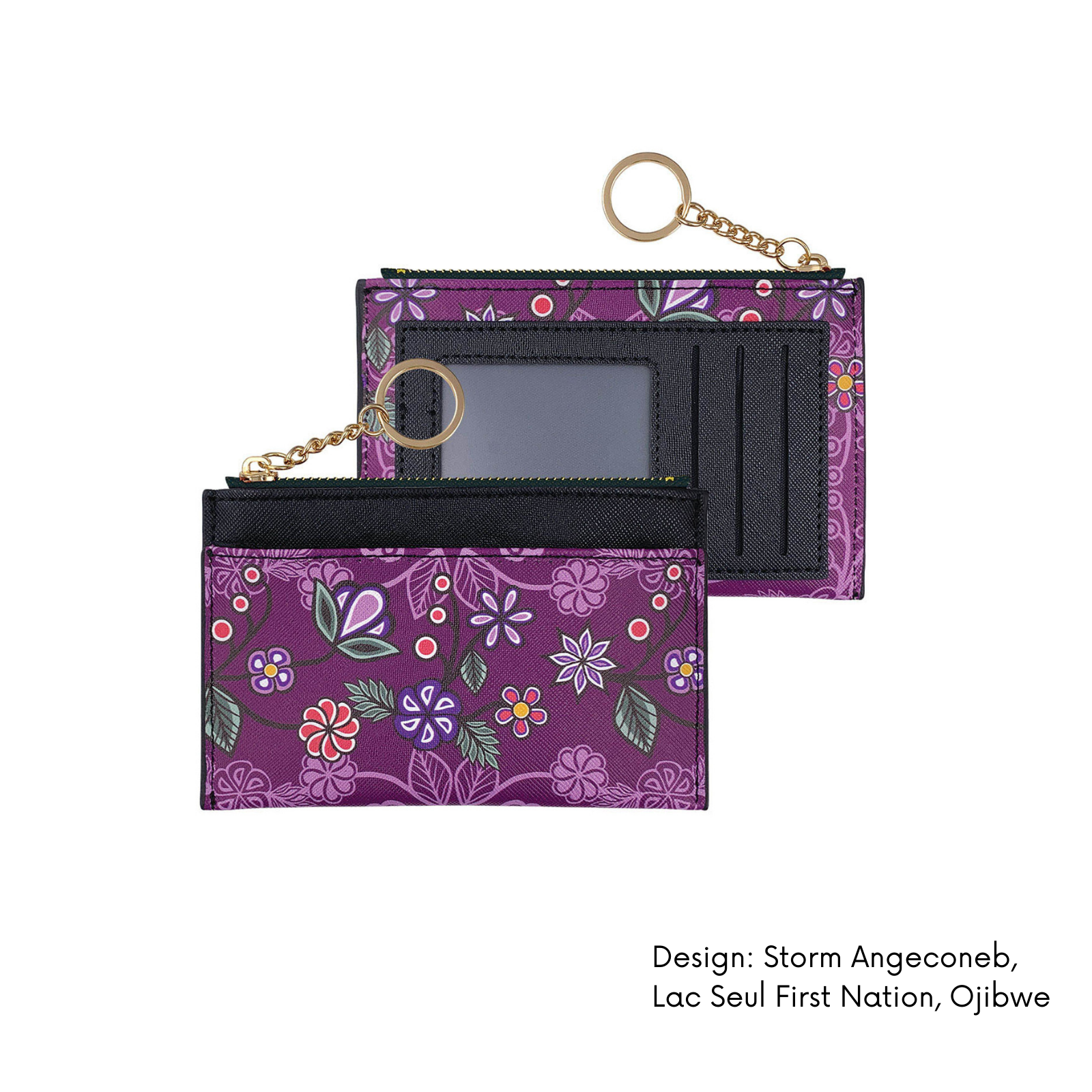 Made By Humans Designs – wholesale Wallet – Unisex – Card Wallet w/Contemporary Indigenous Design 8