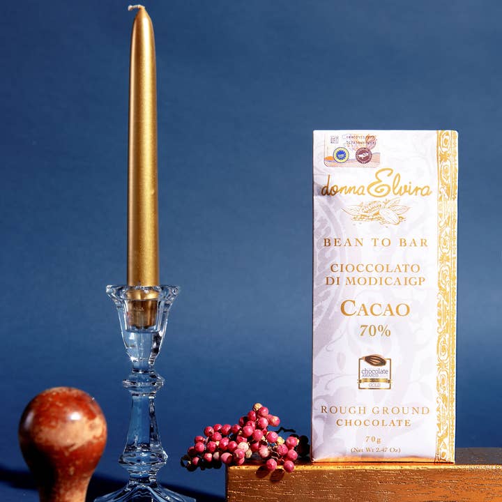 DONNA ELVIRA dolceria di Roccasalva Elvira - Wholesale Chocolate Bar - Modica IGP chocolate with 70% cocoa2