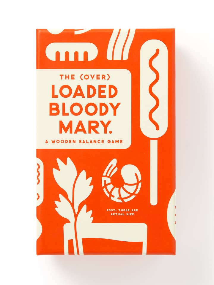 Brass Monkey (Over) Loaded Bloody Mary Balance Game for wholesale by Chronicle Books