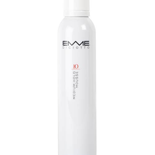VORGES COIFFURE avec Emme Diciotto France - Wholesale Hair Styling Gel/Mousse - Medium hold mousse 250ML No.10