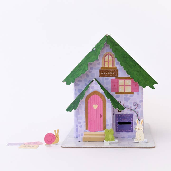 Tiny Fairy House Craft Kit for wholesale by Make It Cute