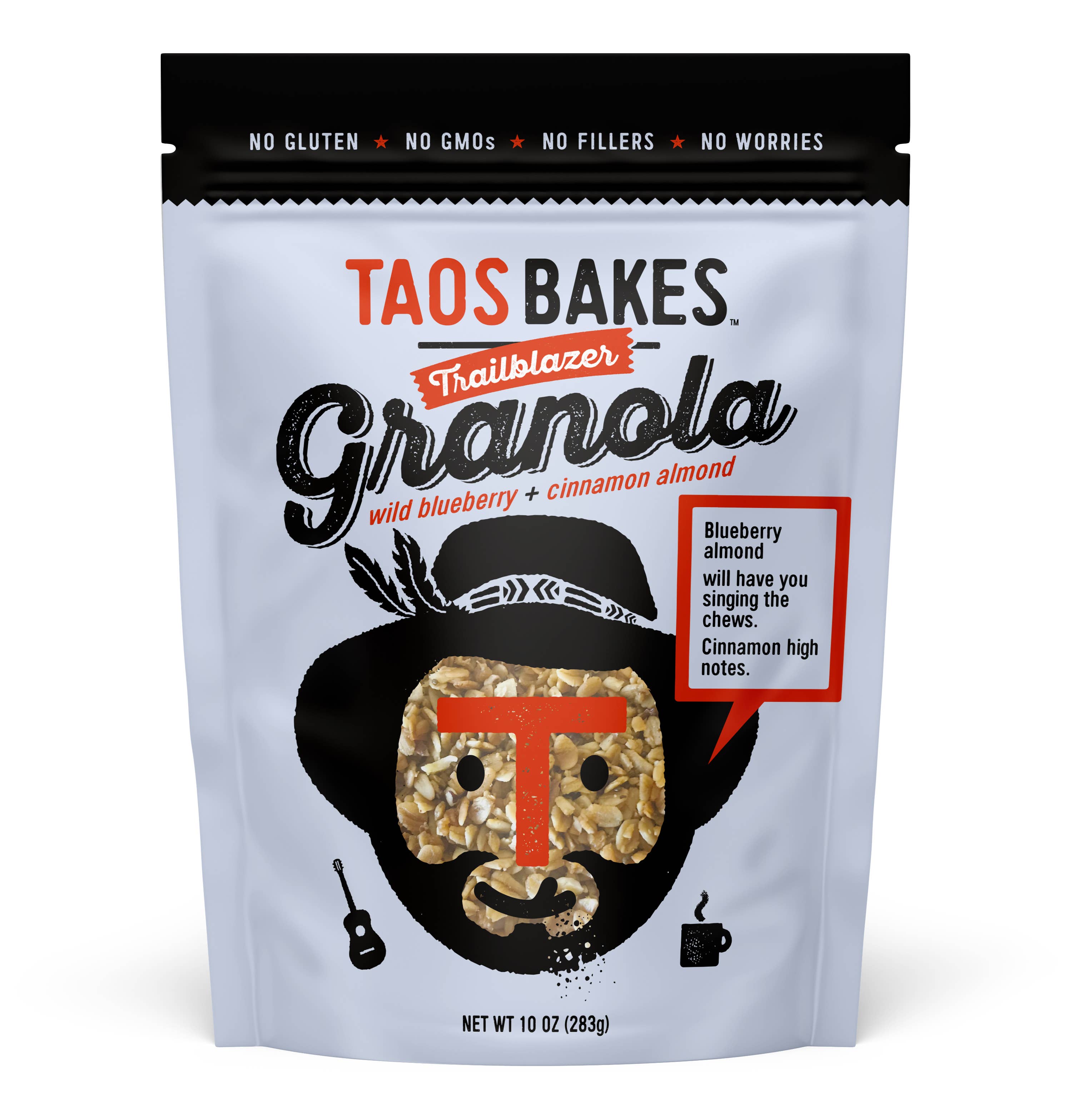 Taos Bakes - Wholesale Granola - 10 oz Granola - Wild Blueberry + Cinnamon Almond2