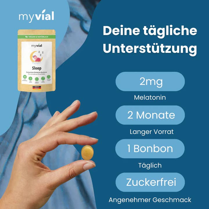 myvial – wholesale Oral supplement/vitamin – Sleep Melatonin Gummies1