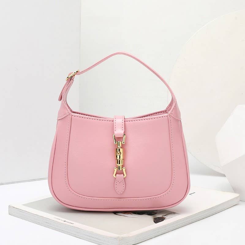 Sook Stainable - Wholesale Top Handle Bag - Women's - Genuine Leather Saddle Hand Shoulder Bag1