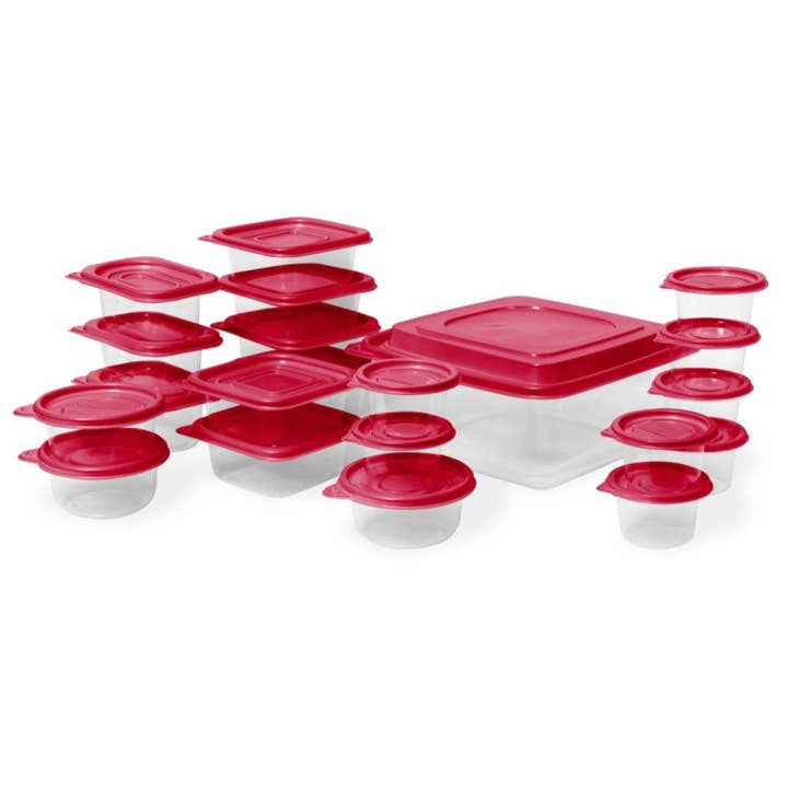Lexi Home - Wholesale Food Storage Container - Lexi Home 42-Piece Nested Plastic Food Storage Container Set