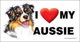 SJT Enterprises, Inc. – Großhandel Magnete – Australian Shepherd//Aussie... Ich (Herz) mein0