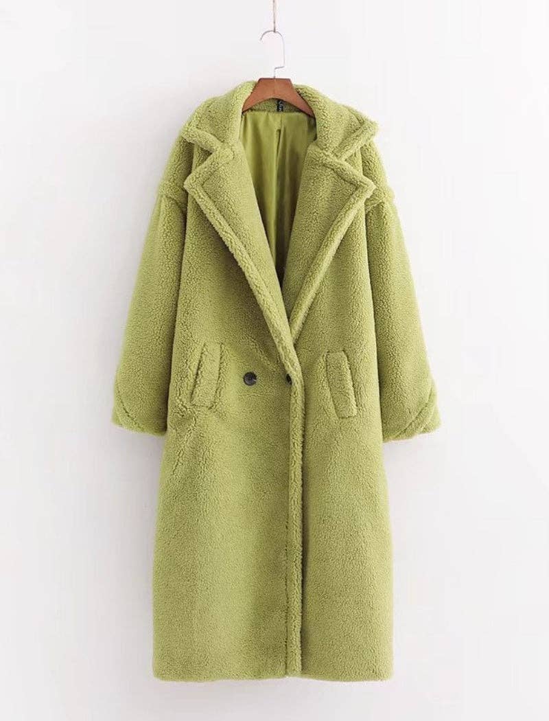 safistyle - Wholesale Fur/Faux Fur Coat - Women's - Teddy Coat with Notched Lapels23