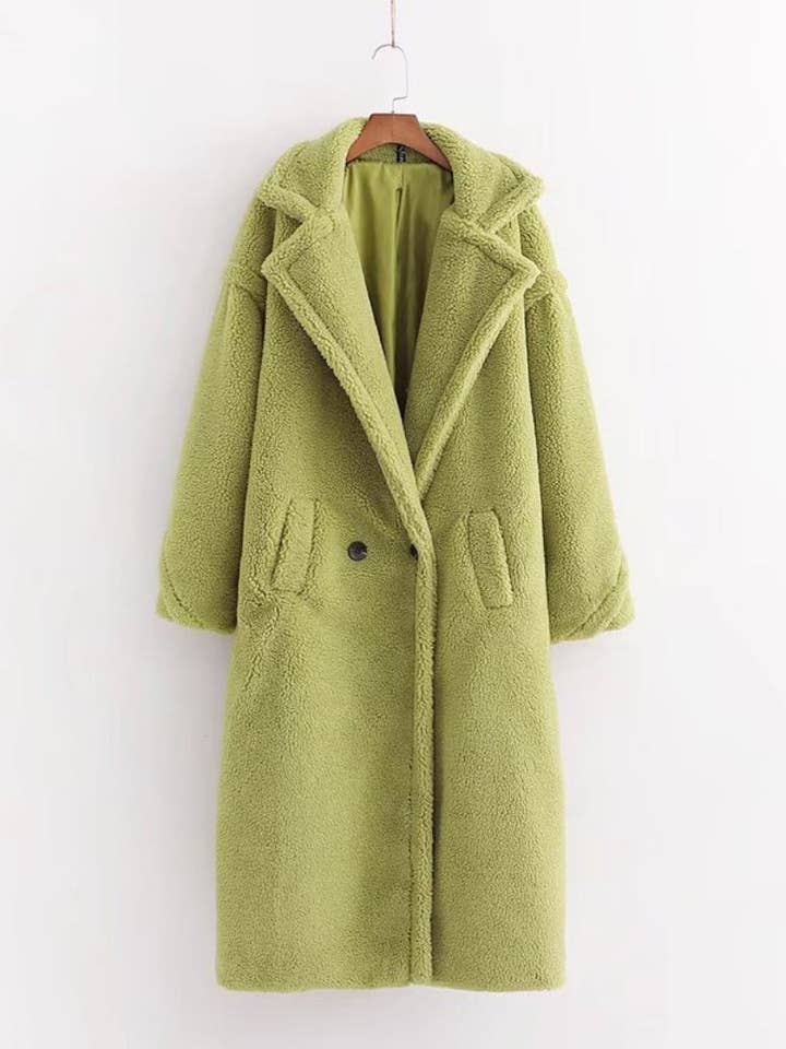 safistyle - Wholesale Fur/Faux Fur Coat - Women's - Teddy Coat with Notched Lapels23