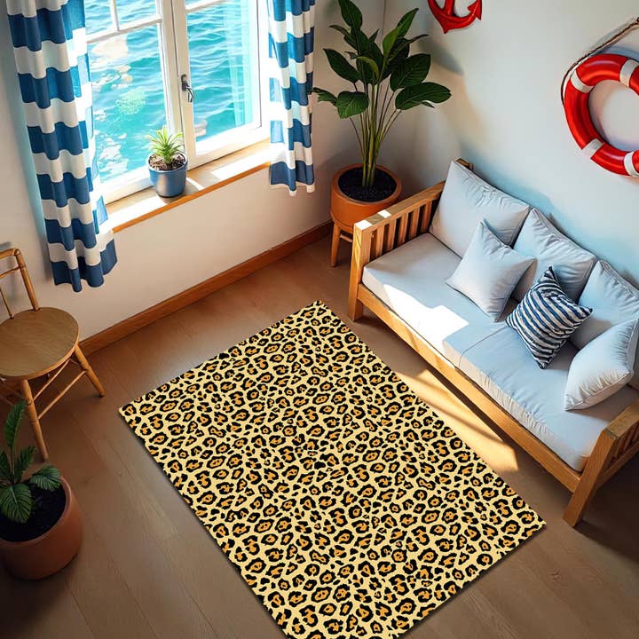 Cheetah Print Safari Animal Skin Jungle Rug for wholesale by Rugendary Trade LLC