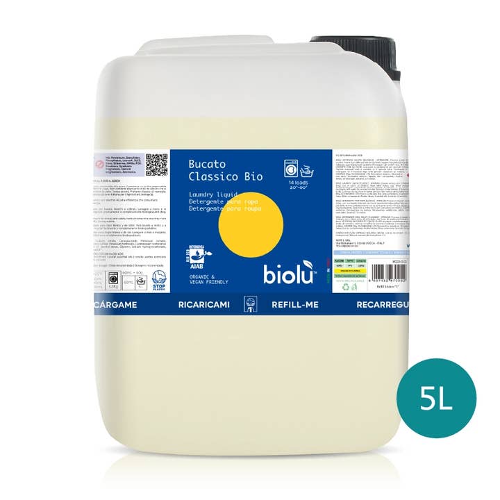 Biolù Home - Classic Bio tvättmedel 5 l för wholesale av NIVEL SRL SOCIETÀ BENEFIT