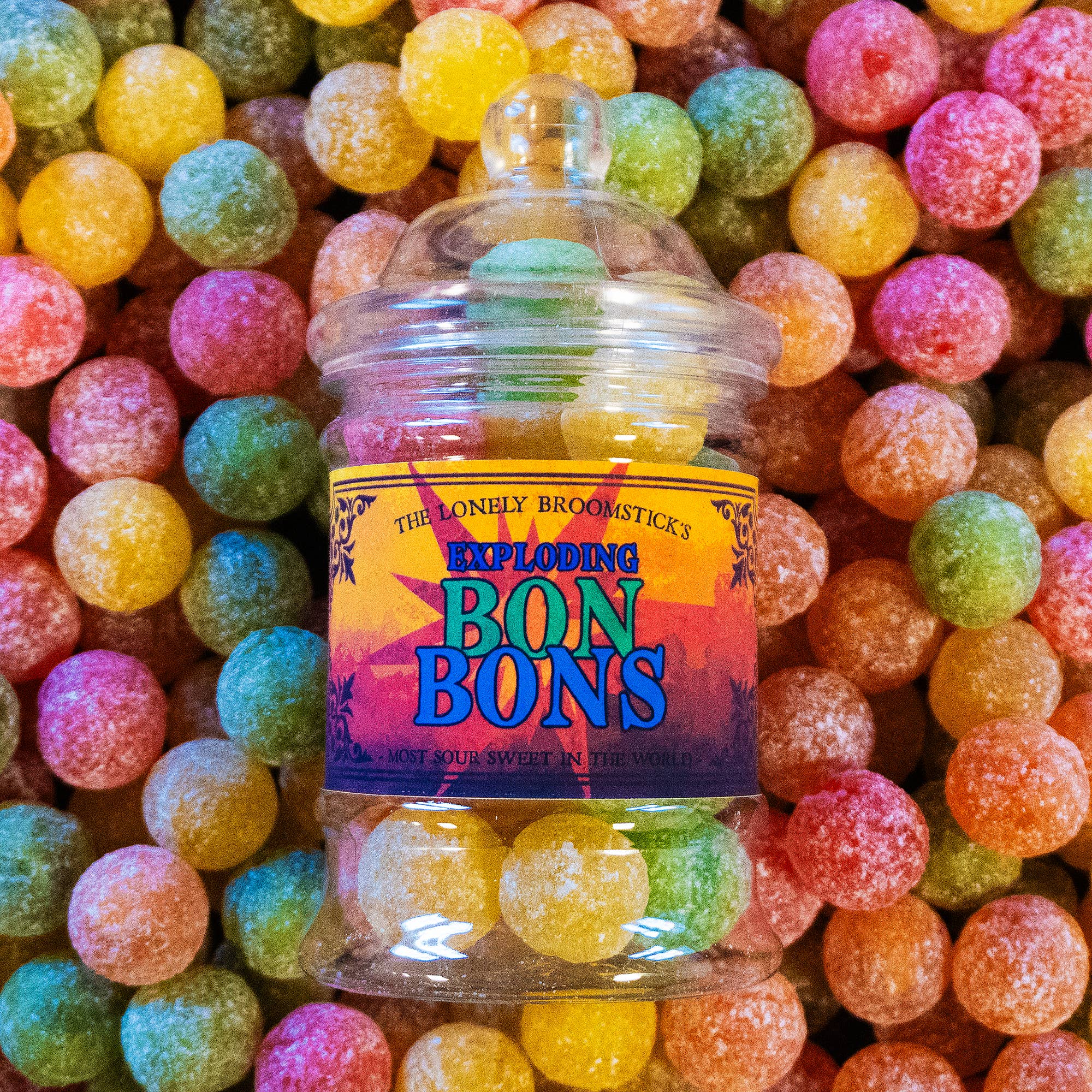 The Lonely Broomstick - Vente Bonbons durs - Bocal à Bon-Bons explosif2