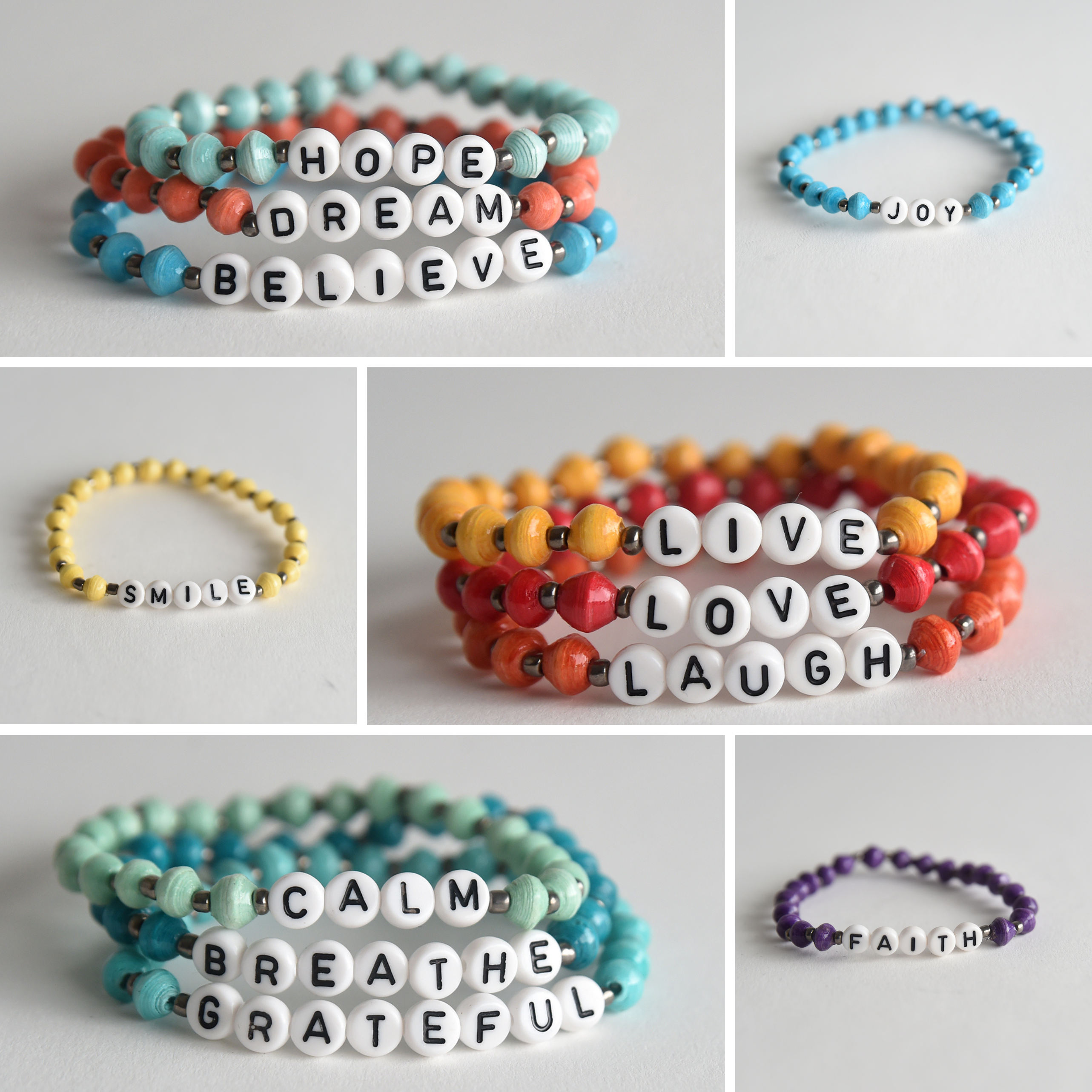 Project Have Hope - Wholesale Beaded Bracelet - Mantra Bracelets5