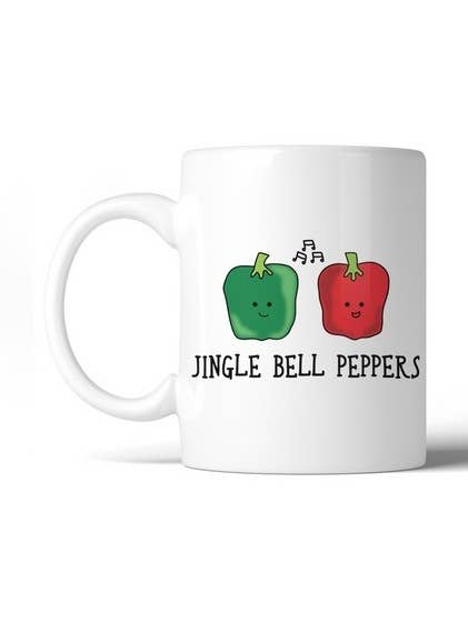 Jingle Bell Peppers koffiemok voor wholesale door 365 In Love