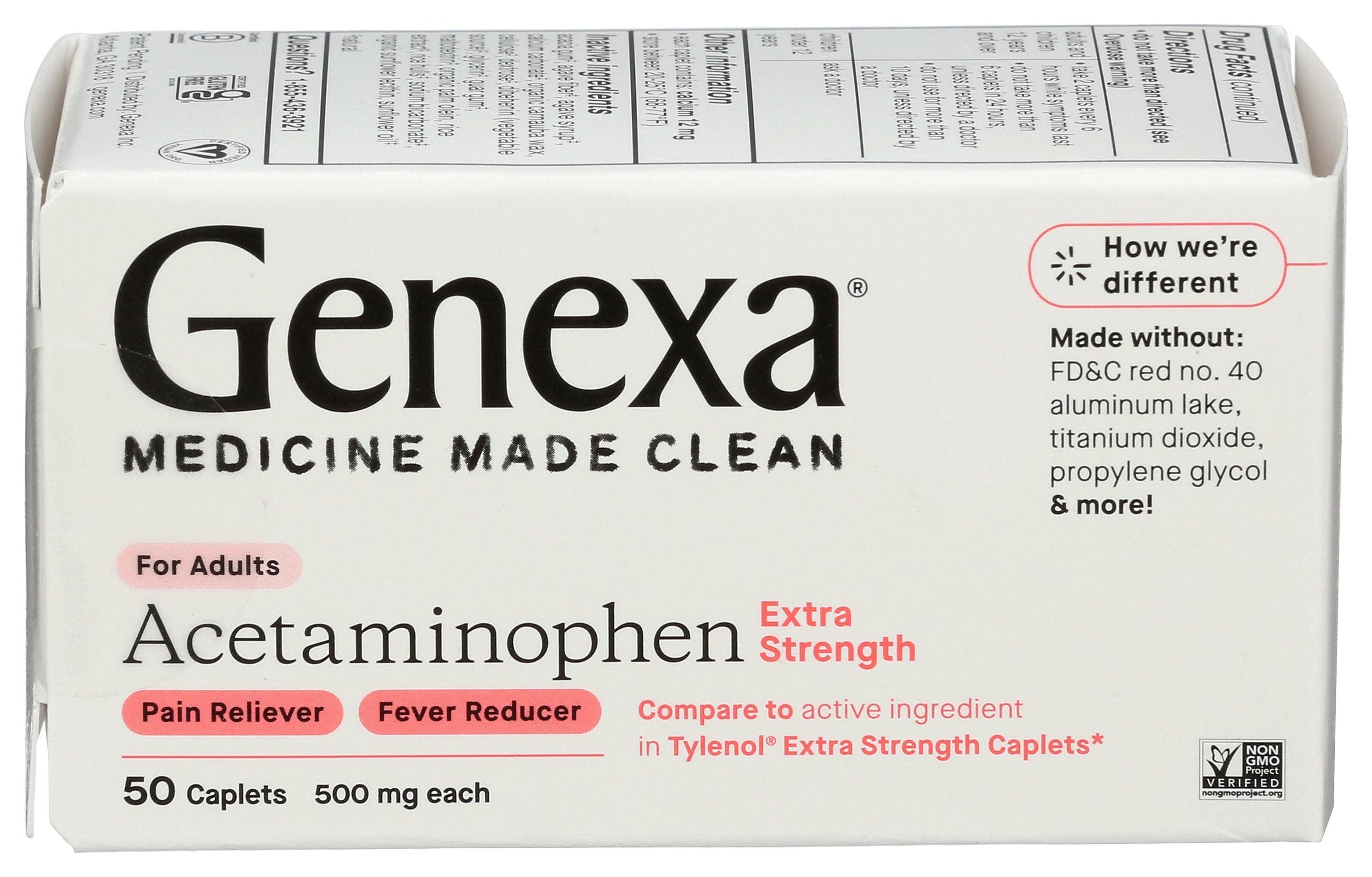 Everyday Supply Co - Wholesale Oral Supplement/Vitamin - GENEXA ACETAMINOPHEN EXTRA0