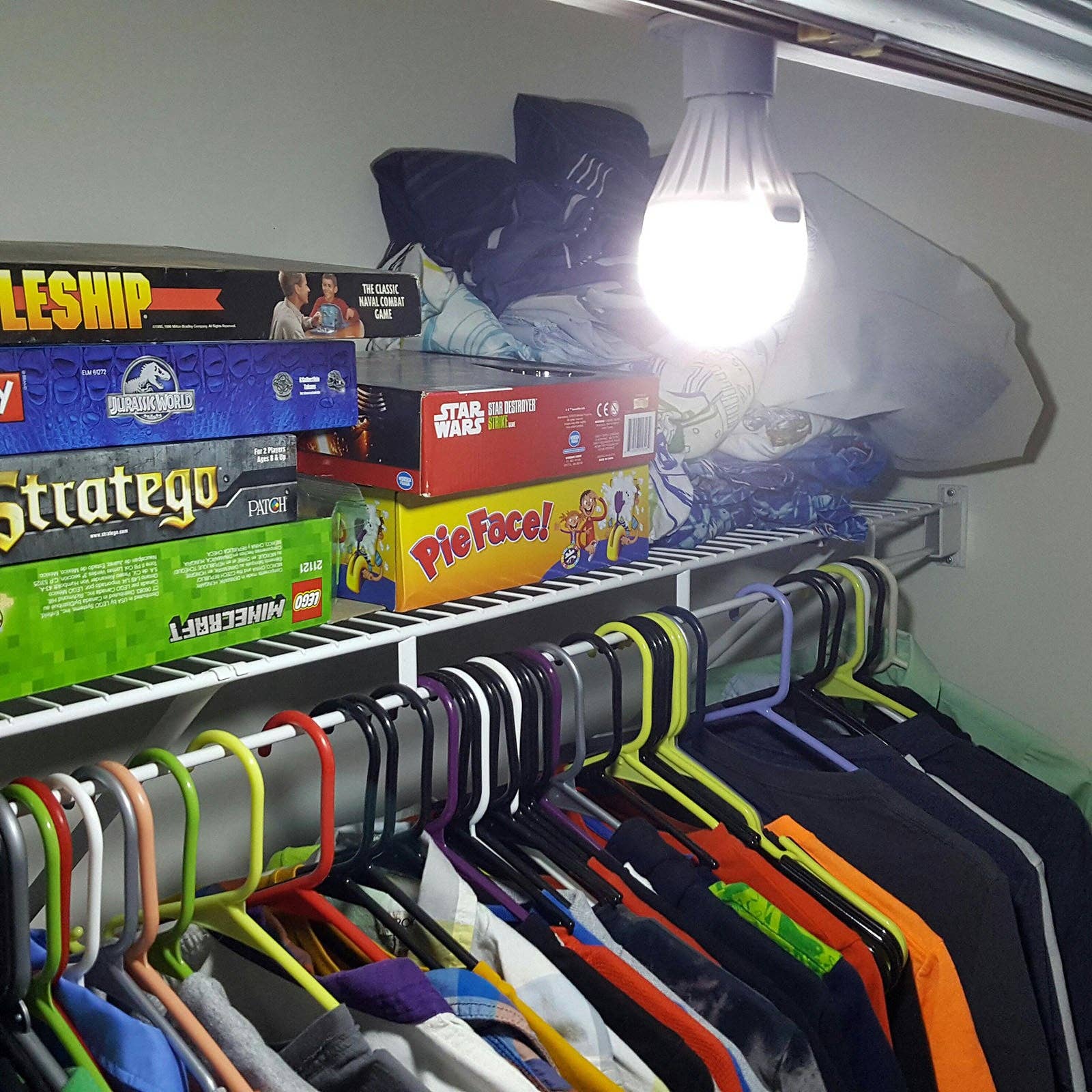 Alltronics (DBA Alltrolite) - Wholesale Light Bulb/Puck - 4 Pack Alltro Bulb Portable Wireless COB LED Light Bulb with10