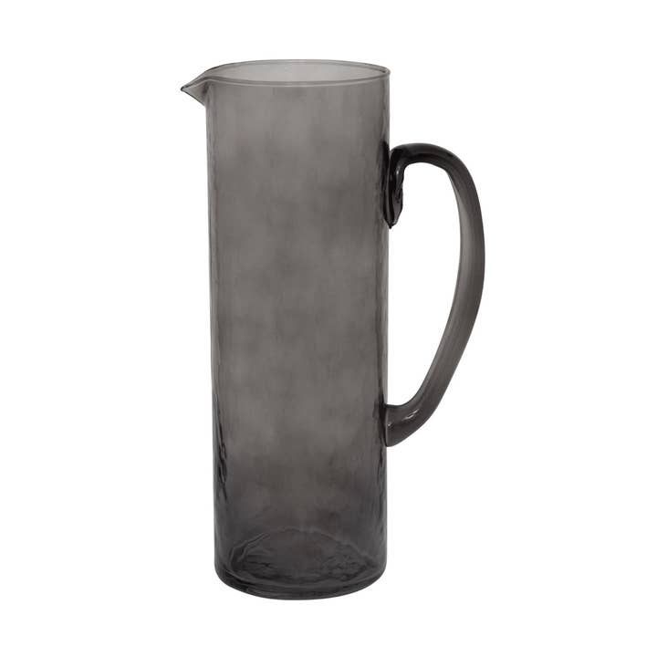 Jug Recycled Glass Ebony for wholesale by BIDKhome