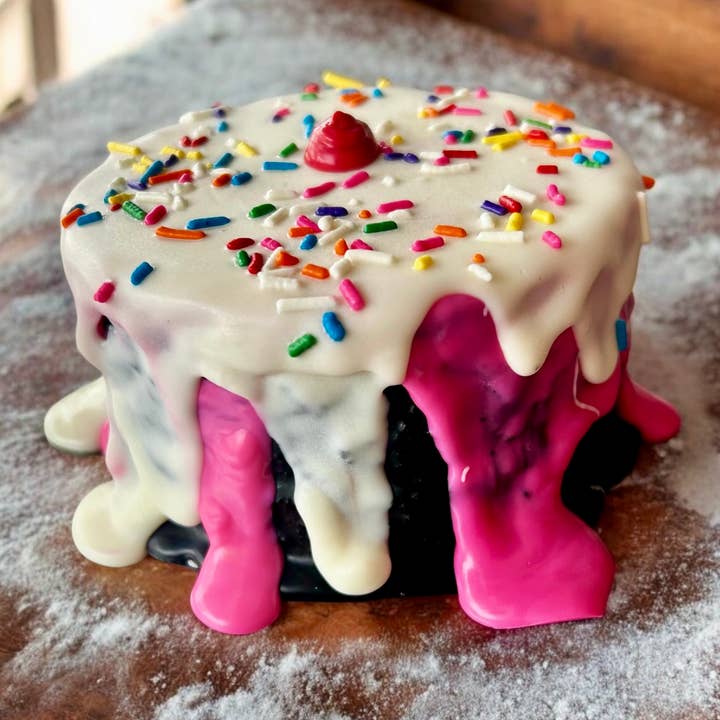 YumYum4DOGS - Wholesale Pet Treats - Dog - Neapolitan “ICE CREAM” Dog Cake Treat1