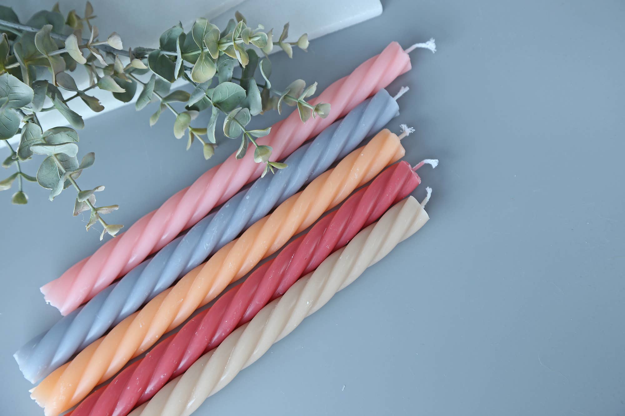 Acute Designs - Vendita all'ingrosso Candele cilindriche/candelieri - Candele a candela - Classiche, a spirale lunga e corta, ritorte, con motivo a diamante3