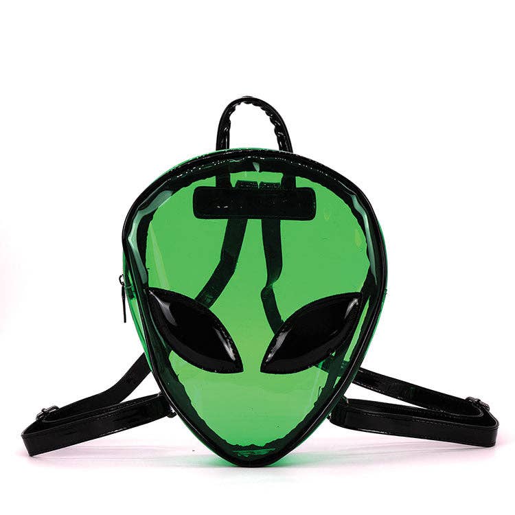 COMECO INC – wholesale Backpack – Women's – IRIDESCENT ALIEN HEAD BACKPACK4