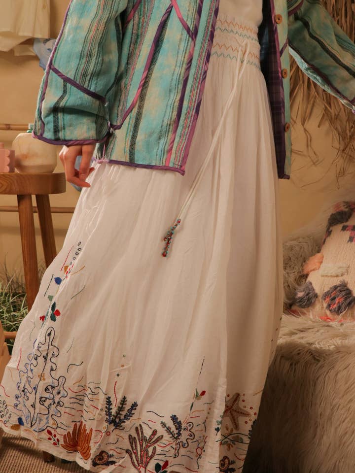 Saia Coral por atacado de The Corner