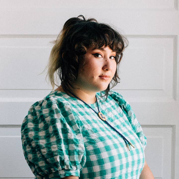 Tiny Deer Studio - Wholesale Woven necklace - Floral Bolo Tie with Crush10