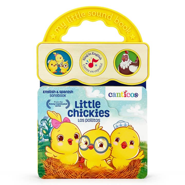 Cottage Door Press - Wholesale Book - Kids - Canticos Little Chickies Los Pollitos (Bilingual) Sound Book
