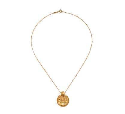 Satya Jewelry - Wholesale Pendant/Charm Necklace - 18" Mandala Gold Necklace2