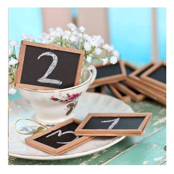 Factory Direct Craft - Wholesale Plant Pot - 2" x 3" Mini Chalkboards (Pack of 3)3