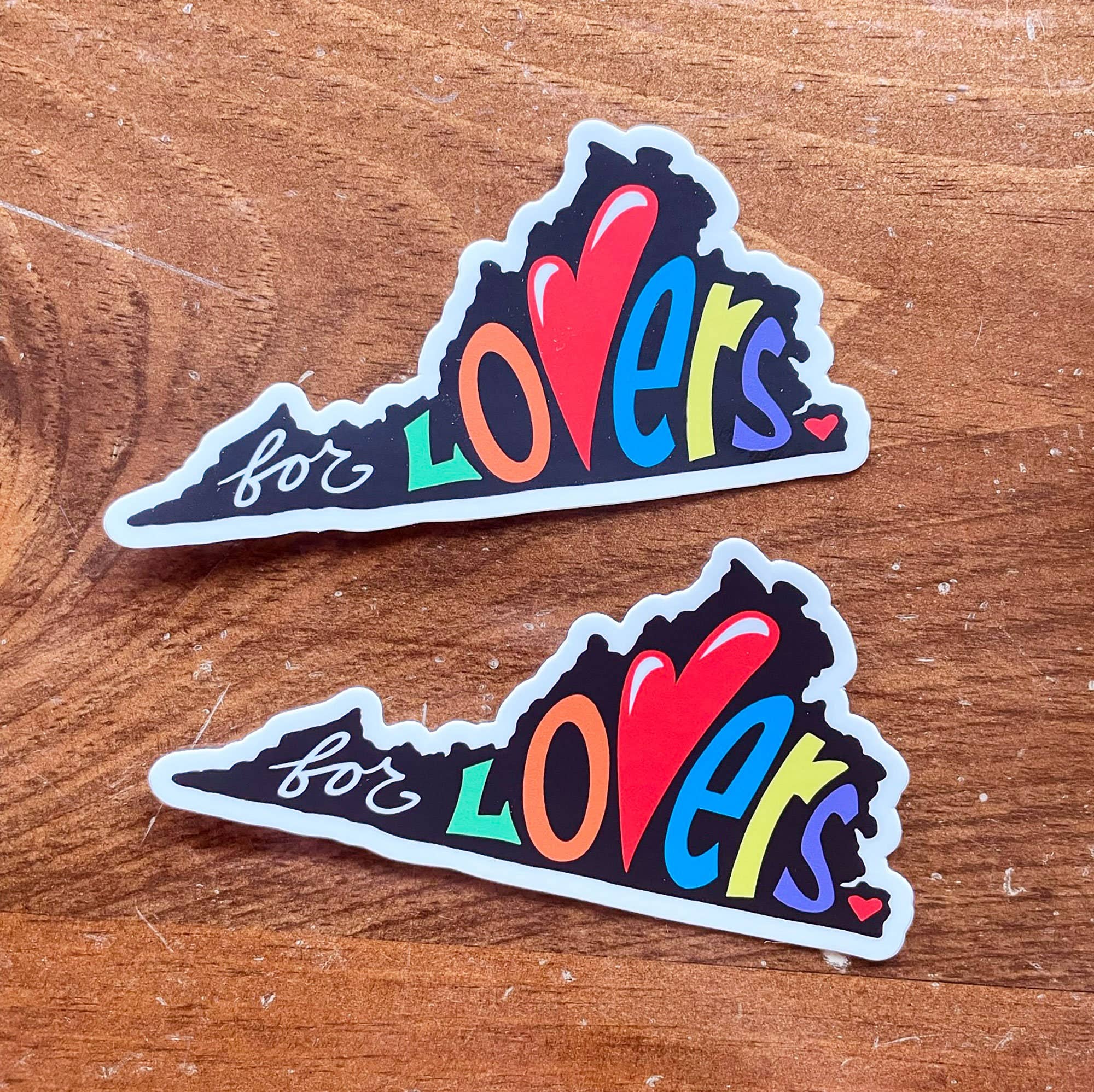 Commonwealth Outdoor - Wholesale Sticker - Virginia "For Lovers" Sticker1