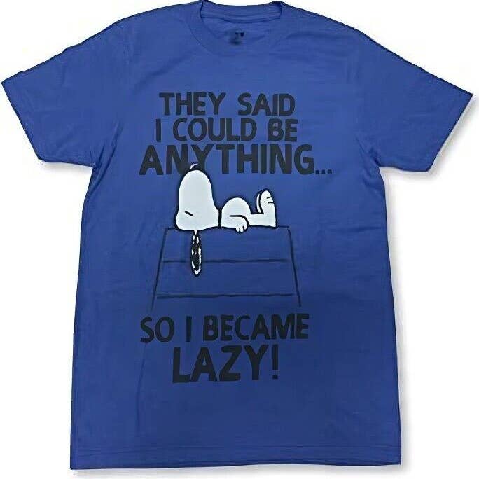 Big Apple Card Company - Wholesale T-Shirt (Graphic) - Unisex - Snoopy Adult Officially Licensed Tee Shirts18