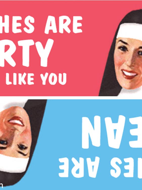 Magnet-Dishes are dirty just like you vs. dishes are clean for wholesale by Ephemera