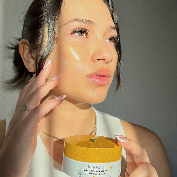 DERMA E - Wholesale Eye Treatment Mask - Vitamin C Bright Eyes Hydro Gel Patches (60 pads)