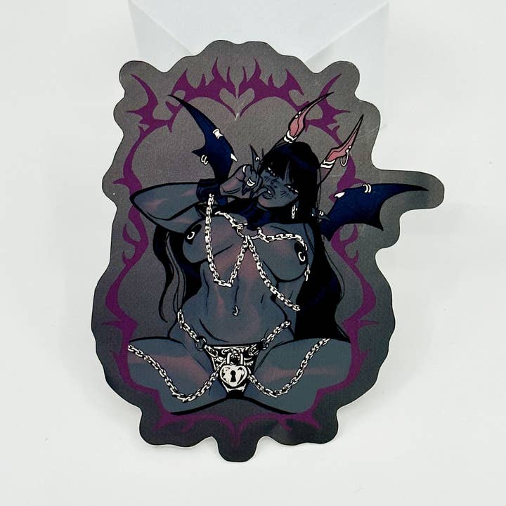 Verrou Sexy Diable // AUTOCOLLANT pour la vente par Babs Tarr