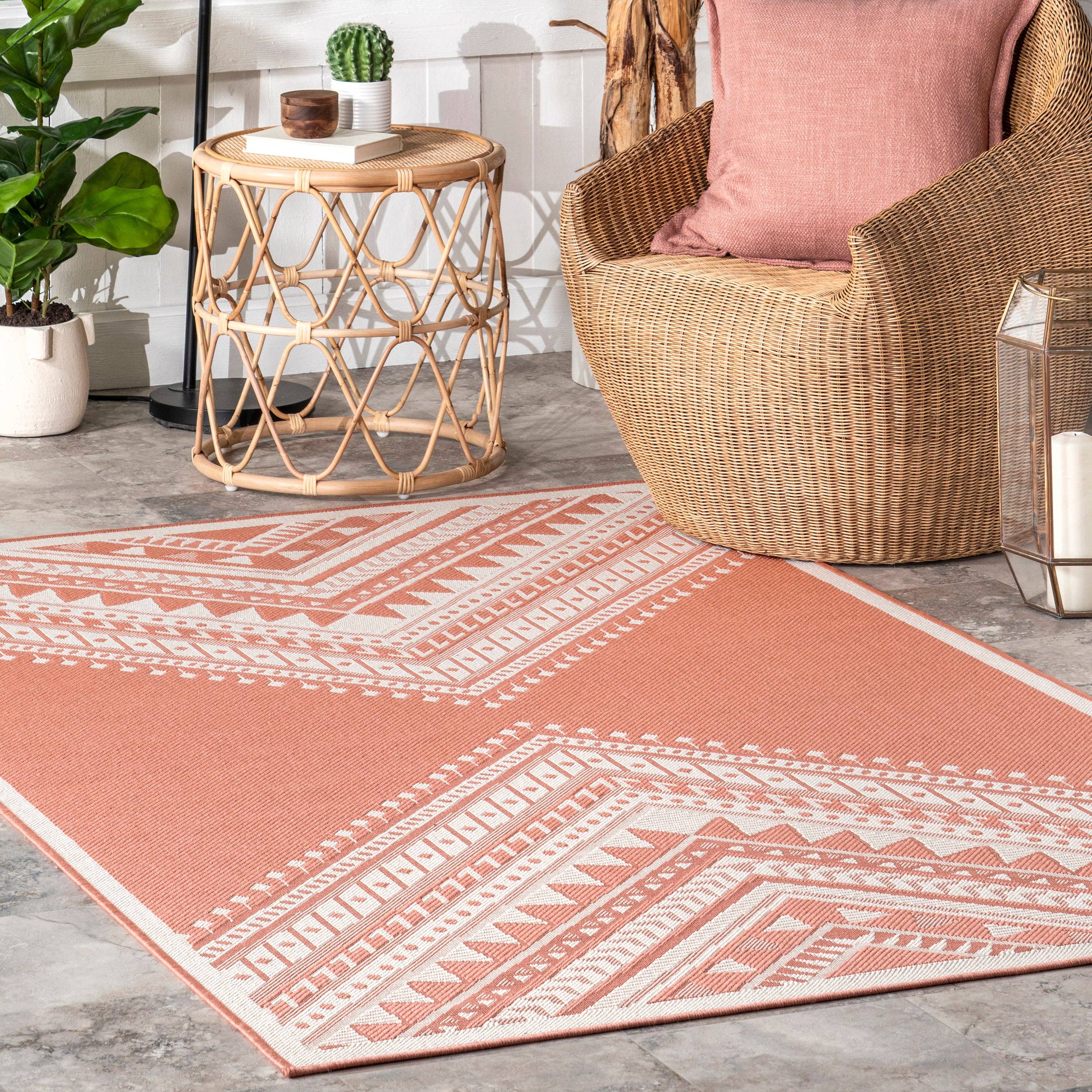 nuLOOM - Wholesale Area Rug - Landry Aztec Indoor/Outdoor Area Rug26