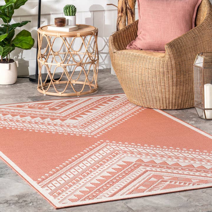 nuLOOM - Wholesale Area Rug - Landry Aztec Indoor/Outdoor Area Rug26