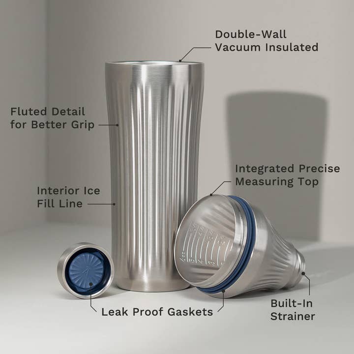 Elevated Craft - Wholesale Cocktail Shaker - Diamond Edition Hybrid Cocktail Shaker1