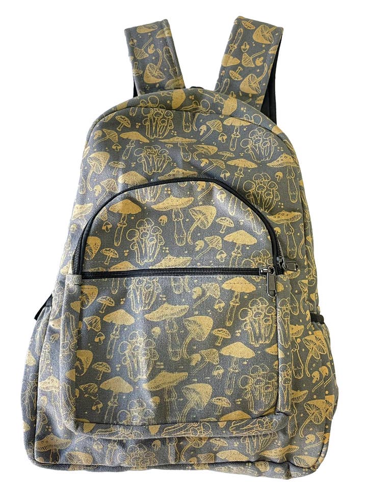 Sale paddenstoelenprint rugzak voor wholesale door Yak & Yeti