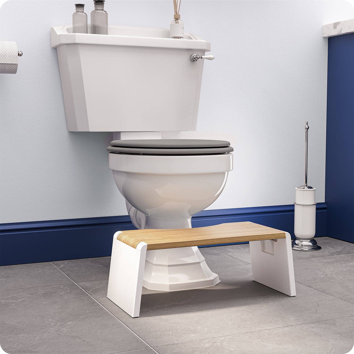 Squatty Potty – Engroshandel Taburet – Squatty Potty Stockholm Bambus Foldbar Toilet Skammel10